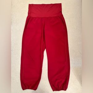 Jewel red Lululemon Pants